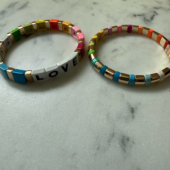 NWOT ROXANNE ASSOULIN
Love Rainbow Duo Bracelets - Picture 4 of 6